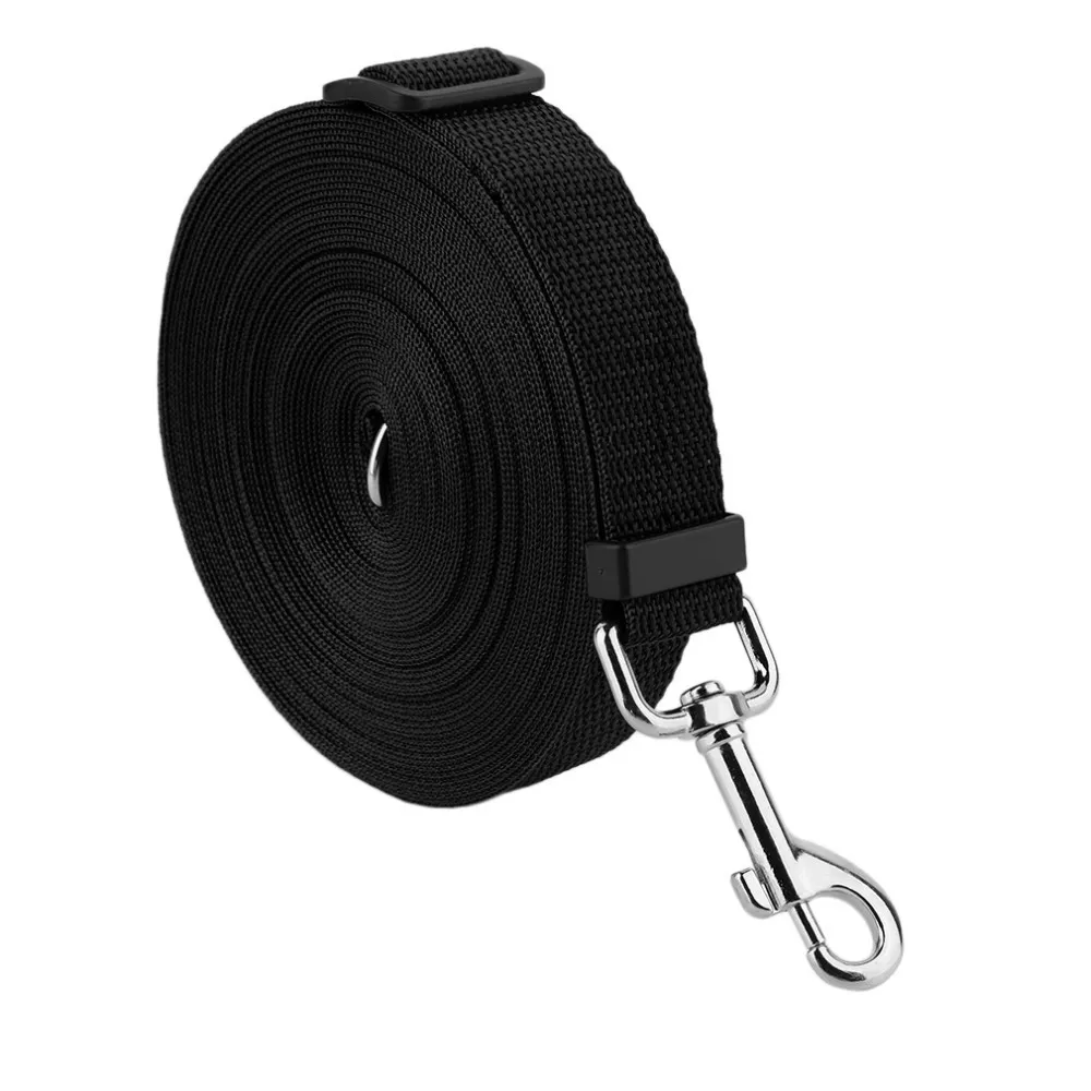 Long 10m Dog Pet Puppy Traction Rope Training Neck Strap Nylon Lead Leash Walk Hiking Training Safe Pet neck strap dog leashes