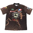 custom sublimated button up racing shirts, racing crew shirts