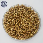 Titanium Alloy Titanium Gold Anod ISO7380 Gr5 Full Screw Titanium Alloy