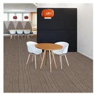 Polypropylence durable machine woven level loop DIY office meeting room carpet tiles