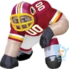 funny outdoor play pvc tarpaulin nfl inflatable player lawn figure