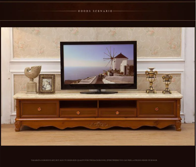 Modern elegant High Living Room Wooden furniture lcd TV Stand o1225