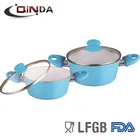 China supplier aluminum ceramic coating casserole