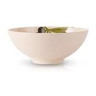 Shatter-Proof Reusable Bamboo Fiber Bowls Round Shape Bamboo Salad Bowl