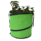 OEM Supply 600D Durable Polyester PE Coating Inside POP UP Garden Refuse Bag