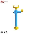Industrial Safety Device Stainless Steel Emergency Stand Eye Wash Eyewash Station