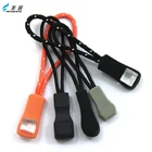 Good quality Zip Tags Cord, Cord pvc rubber zipper puller