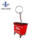 Cheap Customized Printed Silicone Rubber Souvenir Keychain
