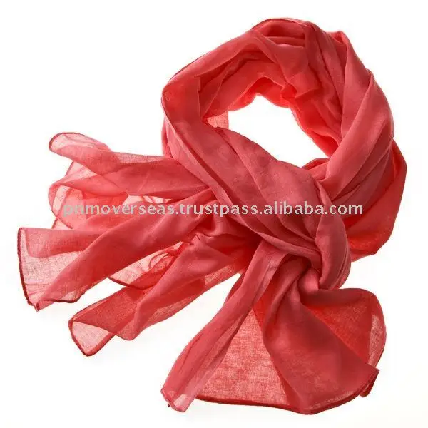 india silk red scarves