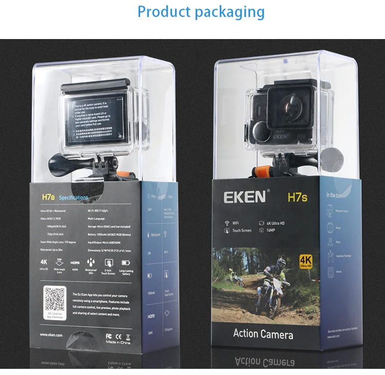 Caméra D'action EKEN H9R 4K Occasion - Avec Trépied, Chargeur Et Carte SD 16 Go
