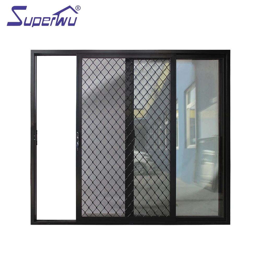 Large Aluminium Sliding Glass Door Grill Design For Residential Buy Aluminium Door Aluminium Sliding Door Aluminium Sliding Glass Door Grill Design