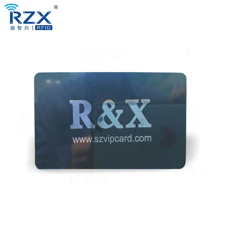 credit card size cmyk printing loyalty metal logo vip gift pvc