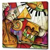 Hot sale Modern Canvas music Abstract Oil Painting For for room