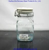 300ml glass jars with ceramic cap and metal clip lid