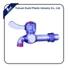 Plastic PVC Crystal Long washing hose water tap