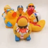 China manufacture Floating rubber ducky multi colored rubber bath toy ducks
