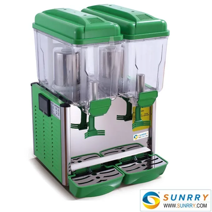 SY-JD24S, Juice Dispenser, 2 Tank, 2-12L, Paddle Stirring, Food-Grade.jpg