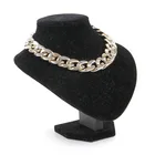 Stocked Dog Collar Wholesale Luxury Pitbull Gold Metal Big Dog Chain Collar