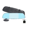 Triple Lens 5 Inch IPS Touch Screen Dash Cam Night Vision DVR 1080P Car Rearview Mirror Camera