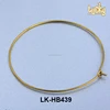 china wholesale fashion jewelry circle metal brass 14k gold plated earring wires with loop for DIY earring jewelry making