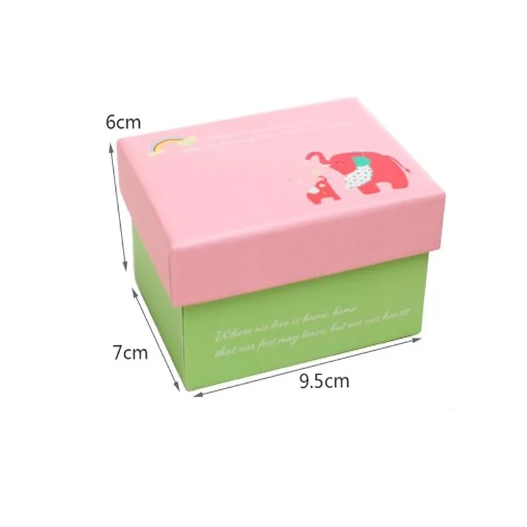 mini gift box packaging box with paper with your