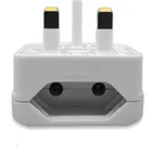 YUADON 5732 UK converter power adapter plug/euro to uk travel adapter