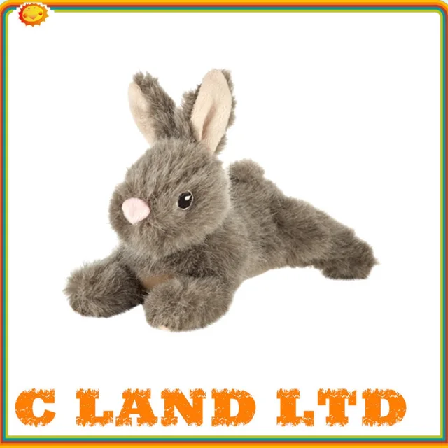 high quality 100% food grade eco-friendly plush rabbit pet toy