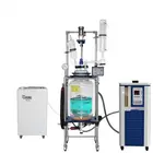 50L Lab Use Explosion Proof Vacuum Jacketed Glass Reactor