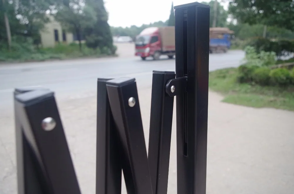 Outdoor Metal Gate Accordion Garage Doors Expanding Retractable Fence Buy Metal Gate