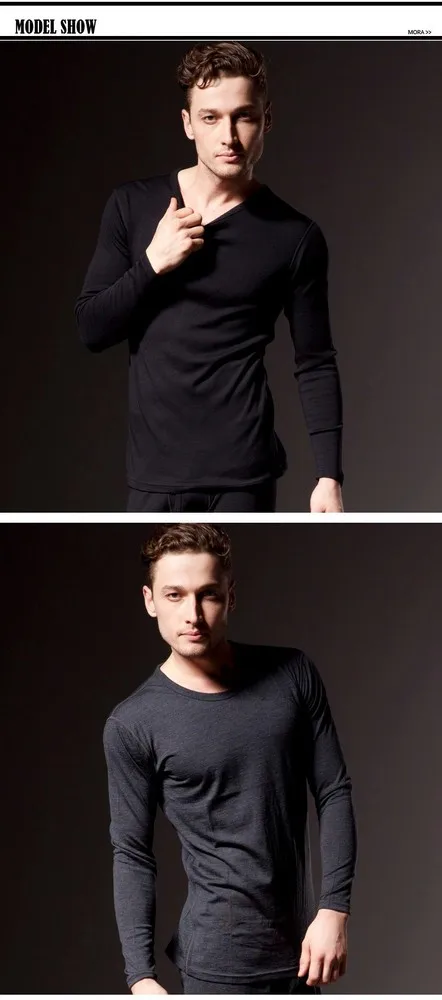 Custom Mens Pure 100% Merino Wool Outdoor Winter sports Long Sleeves fleece Thermal Underwear Thicke tops&bottom Epedition Weigh