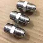SS304 Sanitary Hydraulic 3/8" MNPT X JIC Flare Nipple For Tank