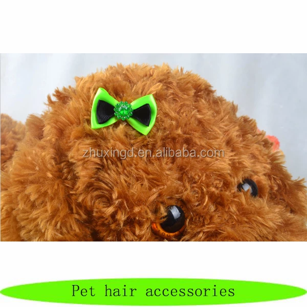 beautiful pet hair accessories, fashion dog grooming, dog bow