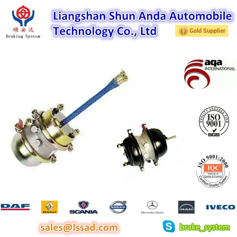 Air Spring Brake Booster For Trailer And Trucks Abs Brake System Wabco
