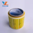 Car Window Printing Label Eggshell Sticker