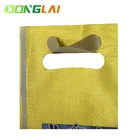 Plastic printed pp woven material and accept custom order 25kg bag of rice