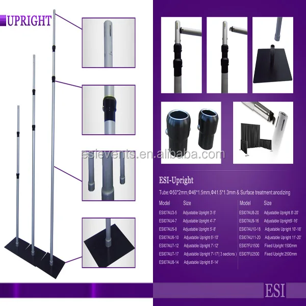Esi Factory Direct Wholesale Used Adjustable Stands Poles System