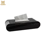 Professional Custom Design Black Acrylic Hotel Tissue Paper Box