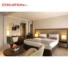 Customized new modern high quality hotel bed room furniture set