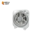 12 Inch Air Cooling Box Fan 3 Speeds 2 Hours Timer Home Gray/White ventilador CE