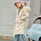 Durability Waterproof Woodland Winter Women Jacket Duck Down Coat With Hood