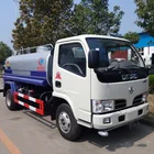 dongfeng 5000 liter water bowser sprinkler tank truck with water spray system