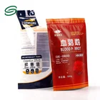Stand up pouch snack food packaging bag plastic food packaging bag with zip lock