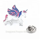 Custom Unicorn Horse Soft Enamel Lapel Pin Button Badge