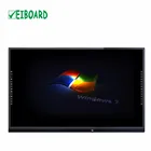 65 75 86 Pollice Avanzata Insegnamento Interattivo Sistema All in one LED Attivo Classe Digitale Lavagna Lavagna
