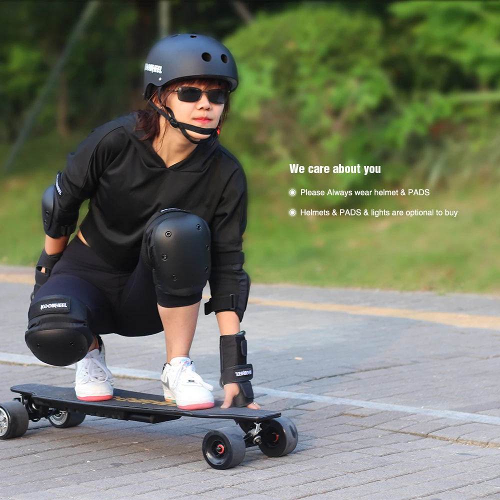 4 wheels electric longboard skateboard remote control