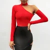 Stylish new design women casual tops 2018 long sleeve sexy backless ladies blouse tops cheap