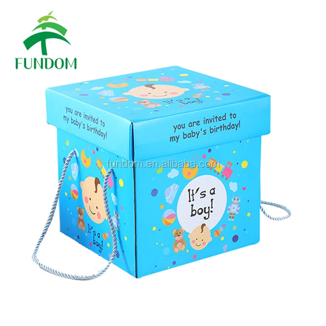 customized cheap nice design corrugated paper doll gift box for
