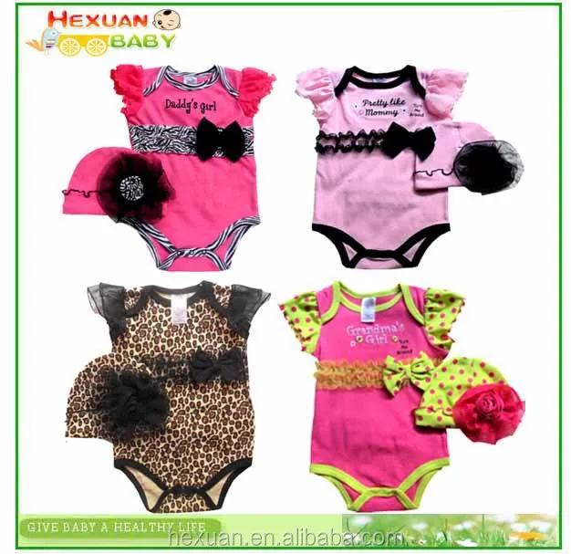 100% cotton baby set baby clothes romper for kids boys