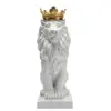 /product-detail/resin-royal-crown-black-and-white-lion-statue-60668814617.html