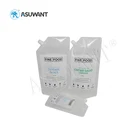 biodegradable custom printed foil stand waterproof liquid kraft paper bags spout pouch